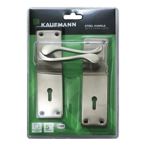 Kaufmann Lockset 2 Lever 6 Inch Victorian Scroll Satin Nickle Kaufmann Lockset 2 Lever 6 Inch Victorian Scroll Satin Nickle