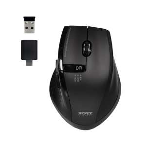 Port Connect Wireless Silent Mouse – Black Port Connect Wireless Silent Mouse – Black