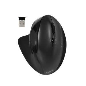 Port Connect Wireless Rechargeable Ergonomic Mouse – Black Port Connect Wireless Rechargeable Ergonomic Mouse – Black