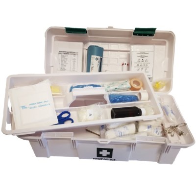 First Aid Kit – Regulation 3 – Factory Kit in Plastic Case Case (59 Piece) First Aid Kit – Regulation 3 – Factory Kit in Plastic Case Case (59 Piece)