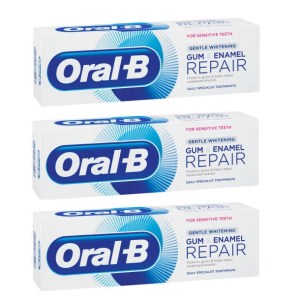 Oral-B – Gum & Enamel Repair – Gentle Whitening Toothpaste (3 x 75ml) Oral-B – Gum & Enamel Repair – Gentle Whitening Toothpaste (3 x 75ml)