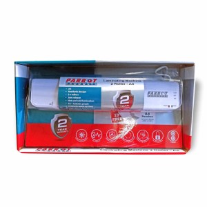 Parrot Products – A4 Laminator (2 Roller – 320MM/Min – Retail) Parrot Products – A4 Laminator (2 Roller – 320MM/Min – Retail)