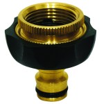 Aquacraft Brass Tap Adaptor(3/4-1) Aquacraft Brass Tap Adaptor(3/4-1)