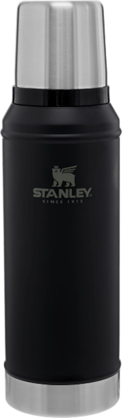 Stanley – Classic Vacuum Flask – Black – 1L Stanley – Classic Vacuum Flask – Black – 1L