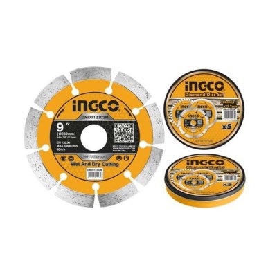 INGCO – Dry Diamond Disc (5Pieces) – 230mm INGCO – Dry Diamond Disc (5Pieces) – 230mm