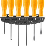 INGCO – Screwdriver Set (6 Piece) with Plastic Frame INGCO – Screwdriver Set (6 Piece) with Plastic Frame