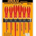 INGCO – Insulated Screwdriver Set (6 Pieces) INGCO – Insulated Screwdriver Set (6 Pieces)