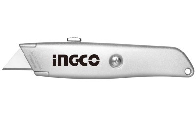 INGCO – Retractable Utility Knife (Auto Lock) Including Blade INGCO – Retractable Utility Knife (Auto Lock) Including Blade