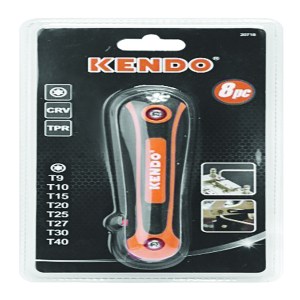 Kendo 8 Piece Folding Torx Key Set Kendo 8 Piece Folding Torx Key Set