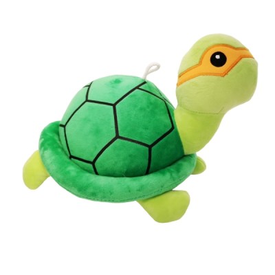 Plush Green Turtle with Orange Face Mask – Soft Toy – 45cm Plush Green Turtle with Orange Face Mask – Soft Toy – 45cm