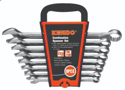 Kendo 8 Piece Combination Spanner Set Kendo 8 Piece Combination Spanner Set