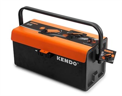 Kendo Metal Tool Box With Sliding Top Drawer 40cmx18cmx20cm Kendo Metal Tool Box With Sliding Top Drawer 40cmx18cmx20cm