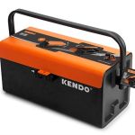 Kendo Metal Tool Box With Sliding Top Drawer 40cmx18cmx20cm Kendo Metal Tool Box With Sliding Top Drawer 40cmx18cmx20cm