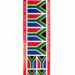 Temporary Tattoos: South African Flag Temporary Tattoos: South African Flag