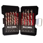 Blu-Mol Extreme – Drill Bit Set / High Speed Steel (HSS) Set – 25 Piece Blu-Mol Extreme – Drill Bit Set / High Speed Steel (HSS) Set – 25 Piece