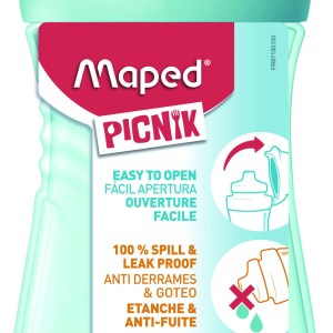 Maped Picnik Origins 430ml Water Bottle – Blue/Green Maped Picnik Origins 430ml Water Bottle – Blue/Green