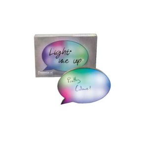 Speech Bubble LED Nightlight – Light Box with Dry Erase Marker Speech Bubble LED Nightlight – Light Box with Dry Erase Marker