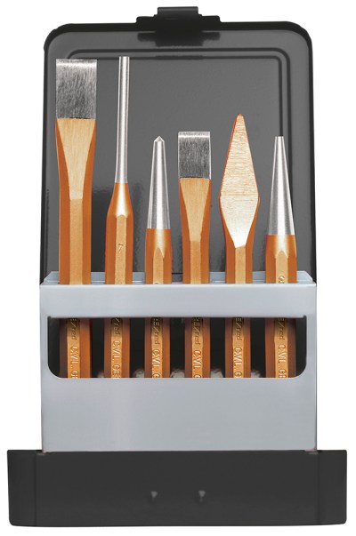 Gedore Red 6pc Chisel & Punch Set Gedore Red 6pc Chisel & Punch Set