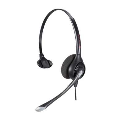 Mono-Ear Noise-Cancelling Headset – Quick Disconnect Connector Mono-Ear Noise-Cancelling Headset – Quick Disconnect Connector