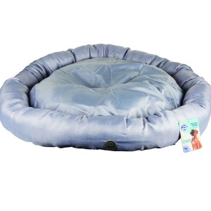 Pet Bed Polyester 90cm(Medium) – Grey Pet Bed Polyester 90cm(Medium) – Grey