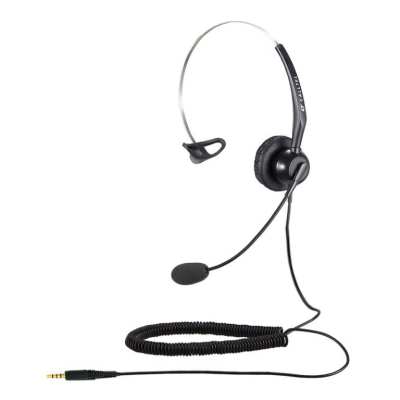 Calltel T800 Mono-Ear Noise-Cancelling Headset – Single 3.5mm Jack Calltel T800 Mono-Ear Noise-Cancelling Headset – Single 3.5mm Jack