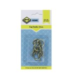 MTS Home Cup Hooks 32mm Brass 6Pc MTS Home Cup Hooks 32mm Brass 6Pc