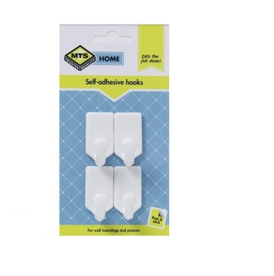 MTS Home Multi Purpose Hooks 4 Pieces MTS Home Multi Purpose Hooks 4 Pieces