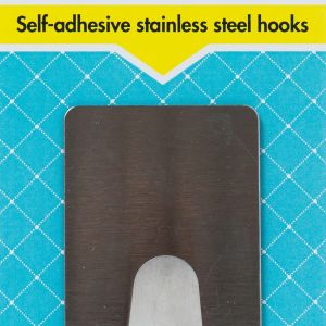 MTS Home Large Rectangle Steel Hook 1 Piece MTS Home Large Rectangle Steel Hook 1 Piece