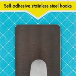 MTS Home Large Rectangle Steel Hook 1 Piece MTS Home Large Rectangle Steel Hook 1 Piece