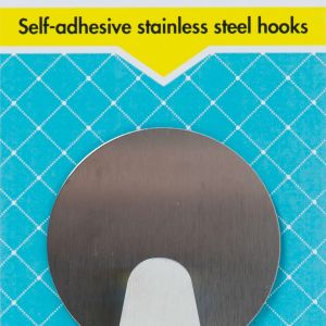 MTS Home Medium Round Steel Hook 2 Piece MTS Home Medium Round Steel Hook 2 Piece