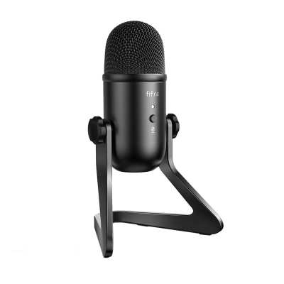 Fifine Broadcasting Uni-Directional Cardioid Studio Condenser Microphone Fifine Broadcasting Uni-Directional Cardioid Studio Condenser Microphone