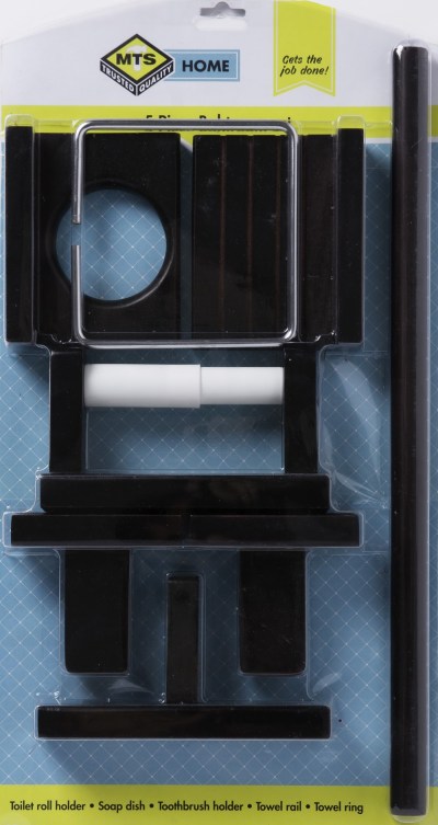 MTS Home Bathroom Set 5 Pieces – Mahogany MTS Home Bathroom Set 5 Pieces – Mahogany