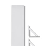 MTS Home Bracket & Shelf 600mm x 200mm – White MTS Home Bracket & Shelf 600mm x 200mm – White