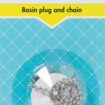 MTS Home Basin Plug With Chain White MTS Home Basin Plug With Chain White