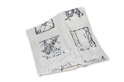 MTS Home Polyvinyl Chloride Shower Curtain Graphics MTS Home Polyvinyl Chloride Shower Curtain Graphics