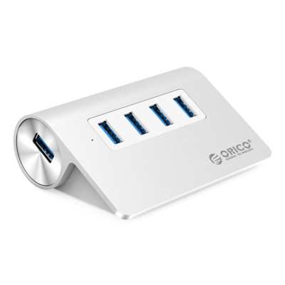 Orico 4 Port USB 3.0 HUB – Aluminium Orico 4 Port USB 3.0 HUB – Aluminium