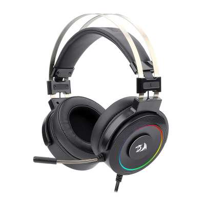 Redragon H320 LAMIA 2 USB 7.1 Surround Sound RGB Gaming Headset – Black Redragon H320 LAMIA 2 USB 7.1 Surround Sound RGB Gaming Headset – Black