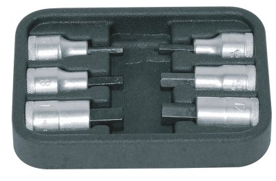 Gedore Socket Set Allenkey 1/2 Drive 6 Piece Gedore Socket Set Allenkey 1/2 Drive 6 Piece