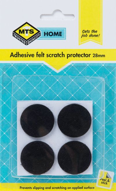 MTS Home Adhesive Scratch Protc 28mm 8 Piece MTS Home Adhesive Scratch Protc 28mm 8 Piece