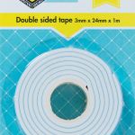 MTS Home Double Sided Tape 3mmx24mmx1m MTS Home Double Sided Tape 3mmx24mmx1m