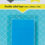 MTS Home Double Sided Tape 3mmx24mmx24mm MTS Home Double Sided Tape 3mmx24mmx24mm