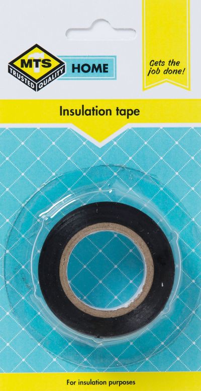 MTS Home Insulation Tape Black 10m MTS Home Insulation Tape Black 10m