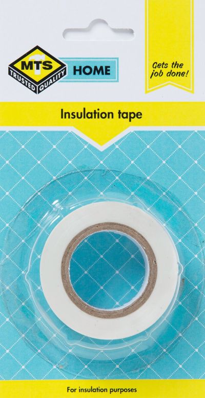 MTS Home Insulation Tape White 10m MTS Home Insulation Tape White 10m