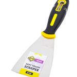 MTS Scraper Stainless Steal Soft Touch 8cm MTS Scraper Stainless Steal Soft Touch 8cm