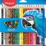 Maped Animal Triangular Colour Pencils 24’s Maped Animal Triangular Colour Pencils 24’s
