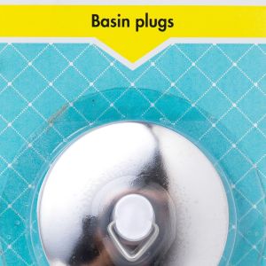 MTS Home Chrome Self Seating Basin Plug MTS Home Chrome Self Seating Basin Plug