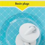 MTS Home Basin Plug White 2 Piece MTS Home Basin Plug White 2 Piece