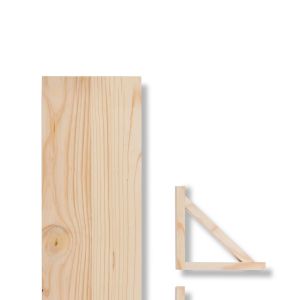 MTS Home Bracket & Shelf 450mmx200mm Raw MTS Home Bracket & Shelf 450mmx200mm Raw