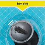 MTS Home 2 Piece Bath Plug – Black MTS Home 2 Piece Bath Plug – Black