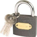 MTS Padlock Iron 50mm D/Blister Wz368 MTS Padlock Iron 50mm D/Blister Wz368